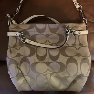 Tan Coach Purse